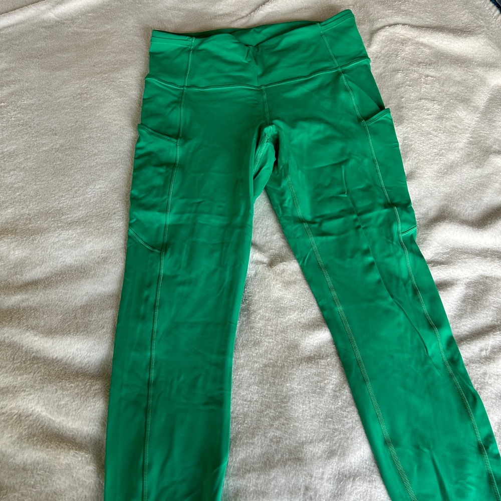 Lululemon Inspire leggings (Kelly green)